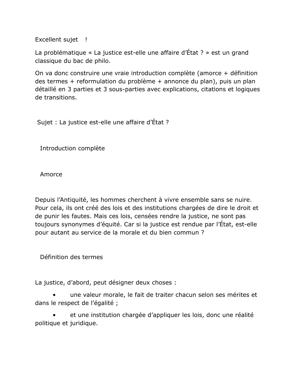 Prévisualisation du document « La justice est-elle une affaire d’État ? »