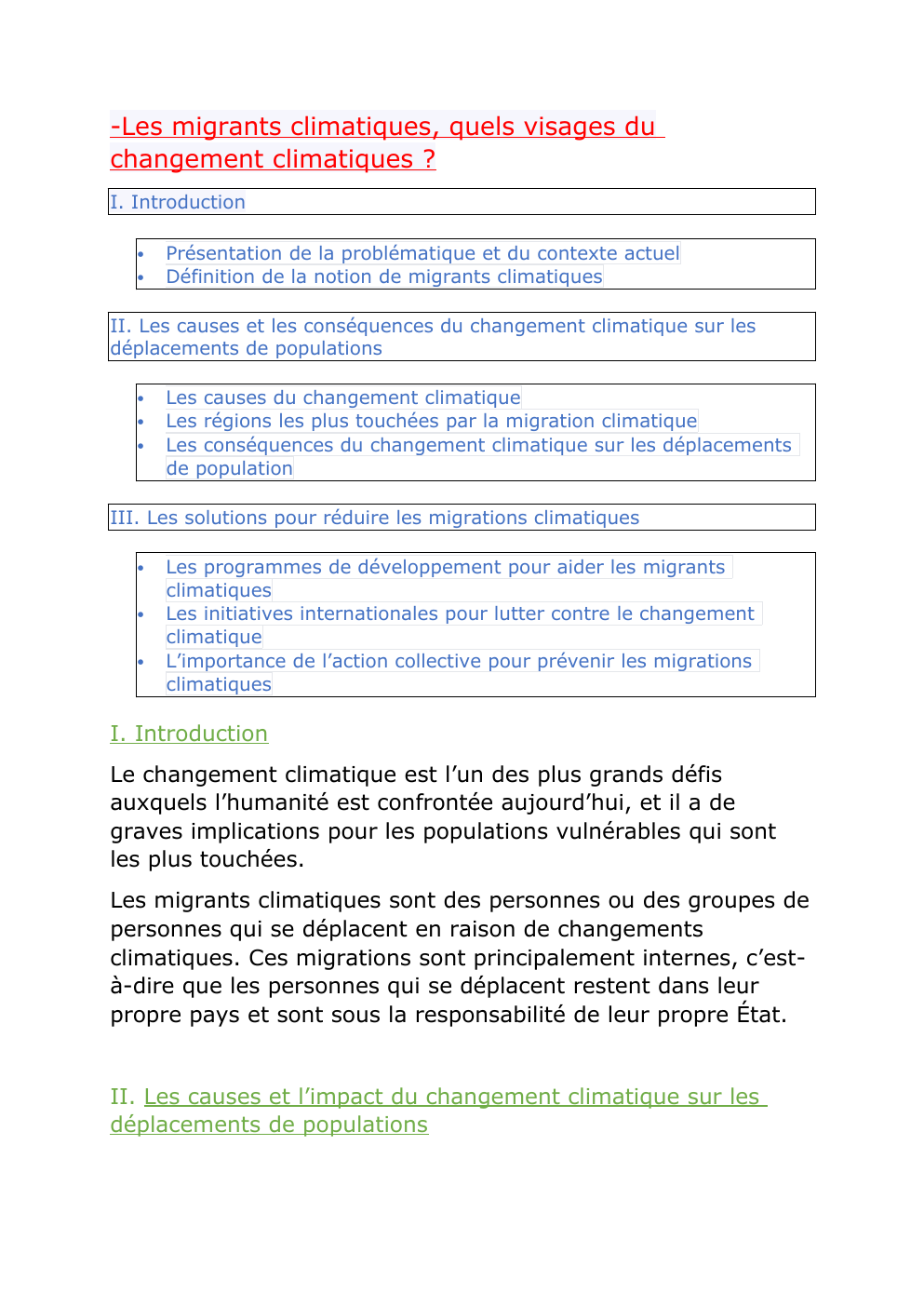 Prévisualisation du document -Les migrants climatiques, quels visages du changement climatiques ?