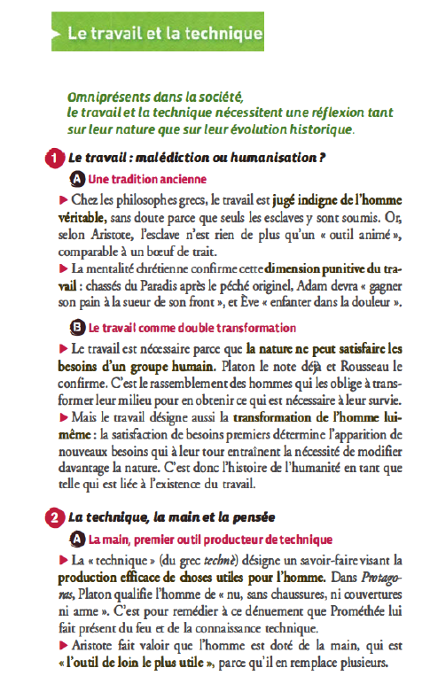 Prévisualisation du document 0 L'outil fait penser

► Concevoir un outil, c'est anticiper sur son utilisation. Il faut en
déterminer la forme relativement...