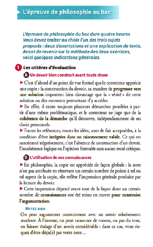 Prévisualisation du document 0 Qpelques conseils généraux
0 Pour la rédaction

► À l'exigence de construction du devoir s'en ajoute une seconde,

concernant...