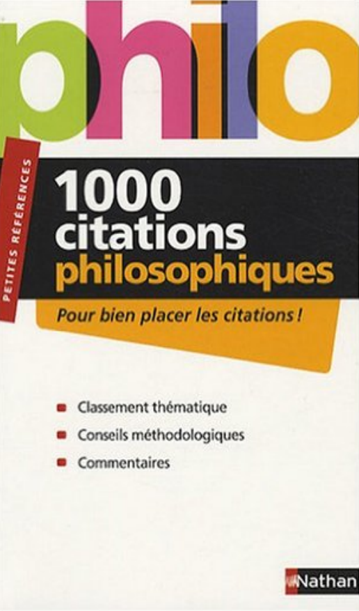 Prévisualisation du document 1000 citations philosophiques