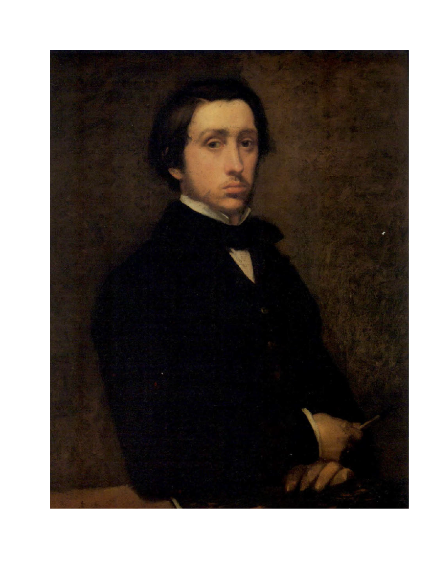 Prévisualisation du document 1855

IMPRESSIONNISME
PORTRAIT

France

Edgar DEGAS

PORTR.AIT DE L'ARTISTE

Dans les années 1860, Degas réalise quinze autoportraits, en buste pour...