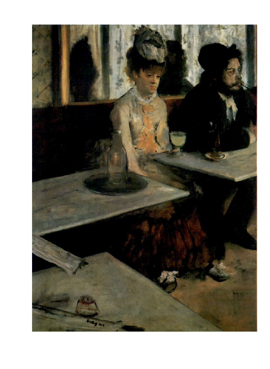 Prévisualisation du document 1875-1876

IMPRESSIONNISME
PARIS

France

Edgar DEGAS
DANSUNCAFa

Cette scène de café fit scandale lorsqu'elle fut exposée à Londres, en
1893....