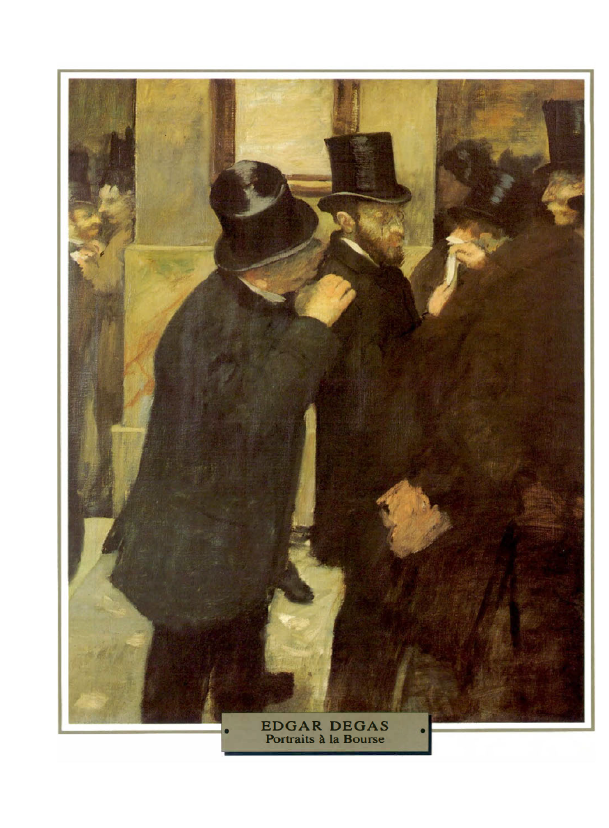 Prévisualisation du document 1878-1879

IMPRESSIONNISME

France

PORTRAIT

Edgar DEGAS

PORTRAITS A LA BOURSE

Degas croque des spéculateurs affairés sous le portique de la...