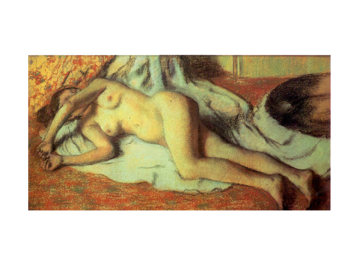 Prévisualisation du document 1883

IMPRESSIONNISME

France

Edgar DEGAS

NU

NUALLONOE

De «La Naissance de Vénus» de Cabanel ou de Gervex, en passant par...