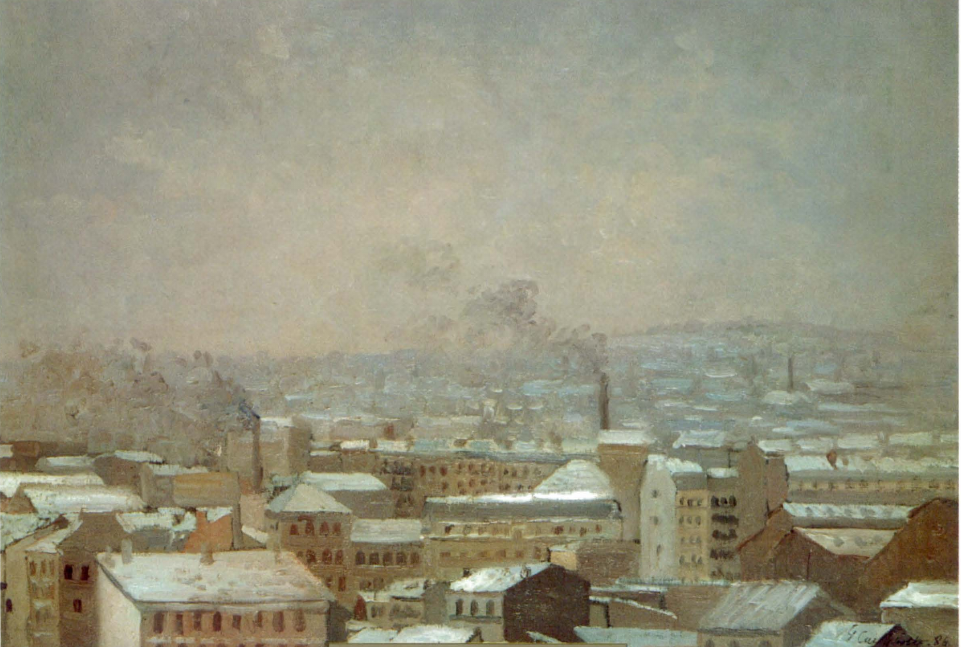 Prévisualisation du document •

1886

IMPRESSIONNISME

France

PARIS

Gustave CAILLEBOTTE
PARIS SOUS LA NEIGE

Même s'il a peint un très grand nombre de...