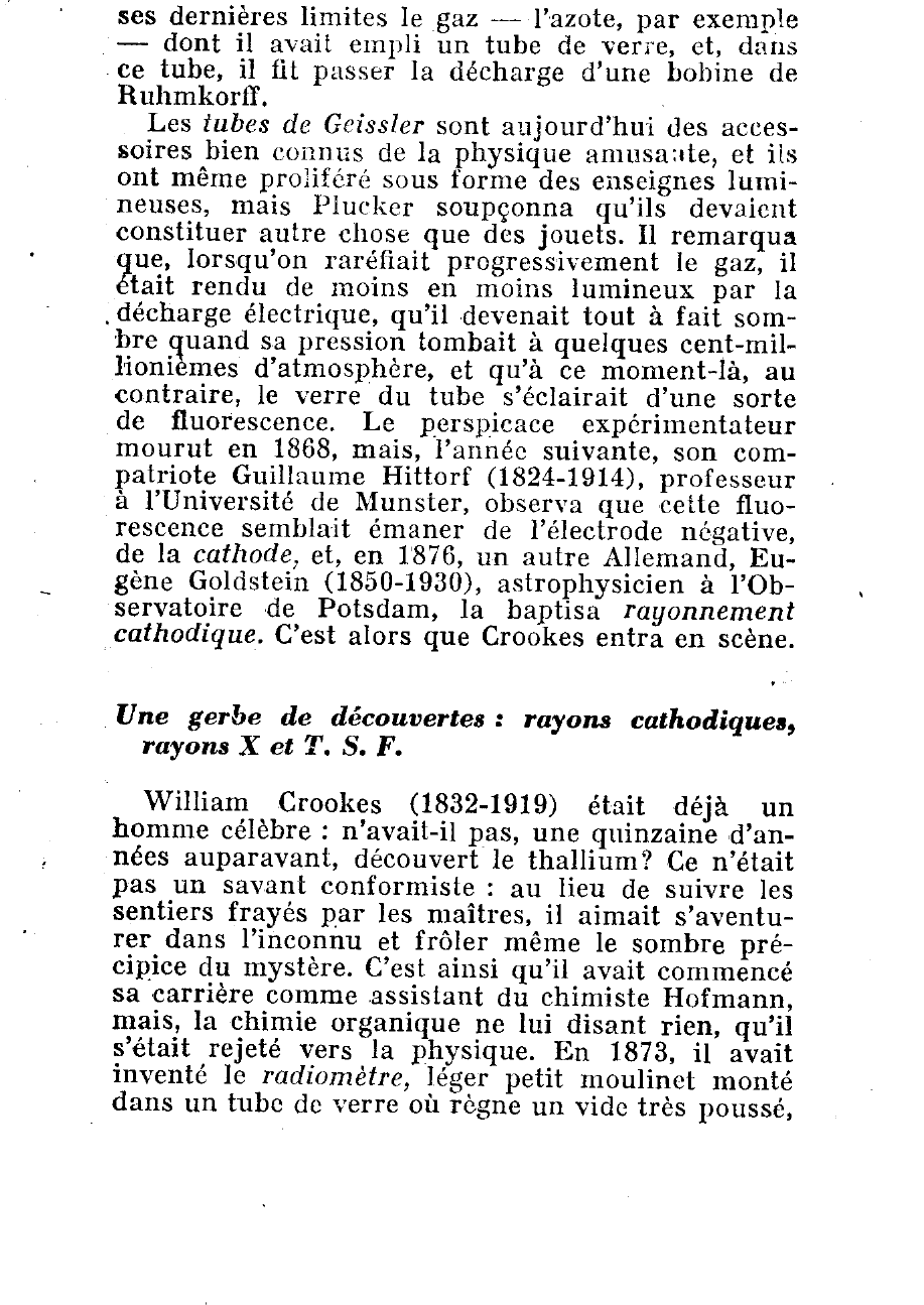 Prévisualisation du document 1900, OU LA RÉVOLUTION SCIENTIFIQUE (histoire des sciences)