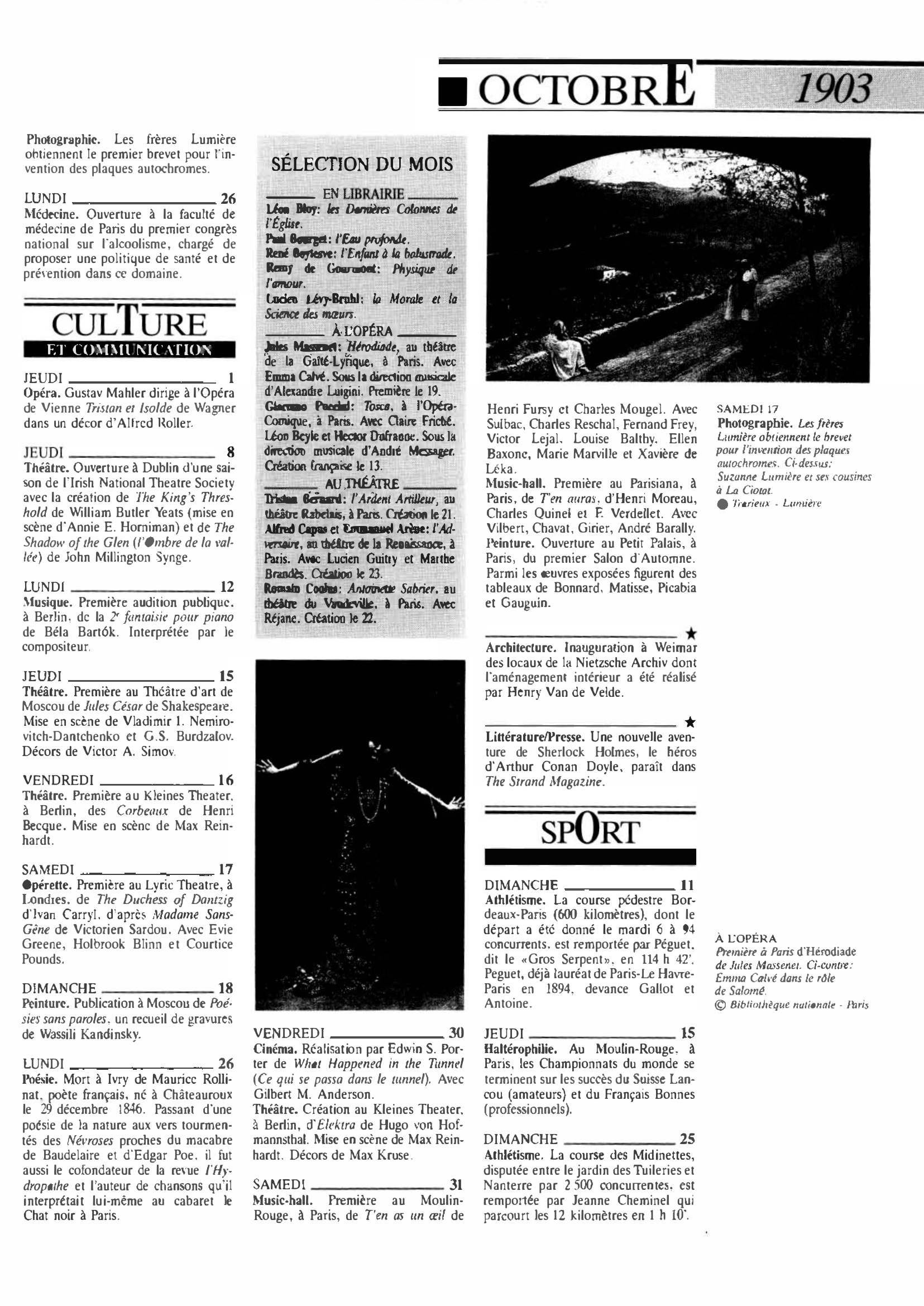 Prévisualisation du document 1903 Octobre dans le monde (histoire chronologique)