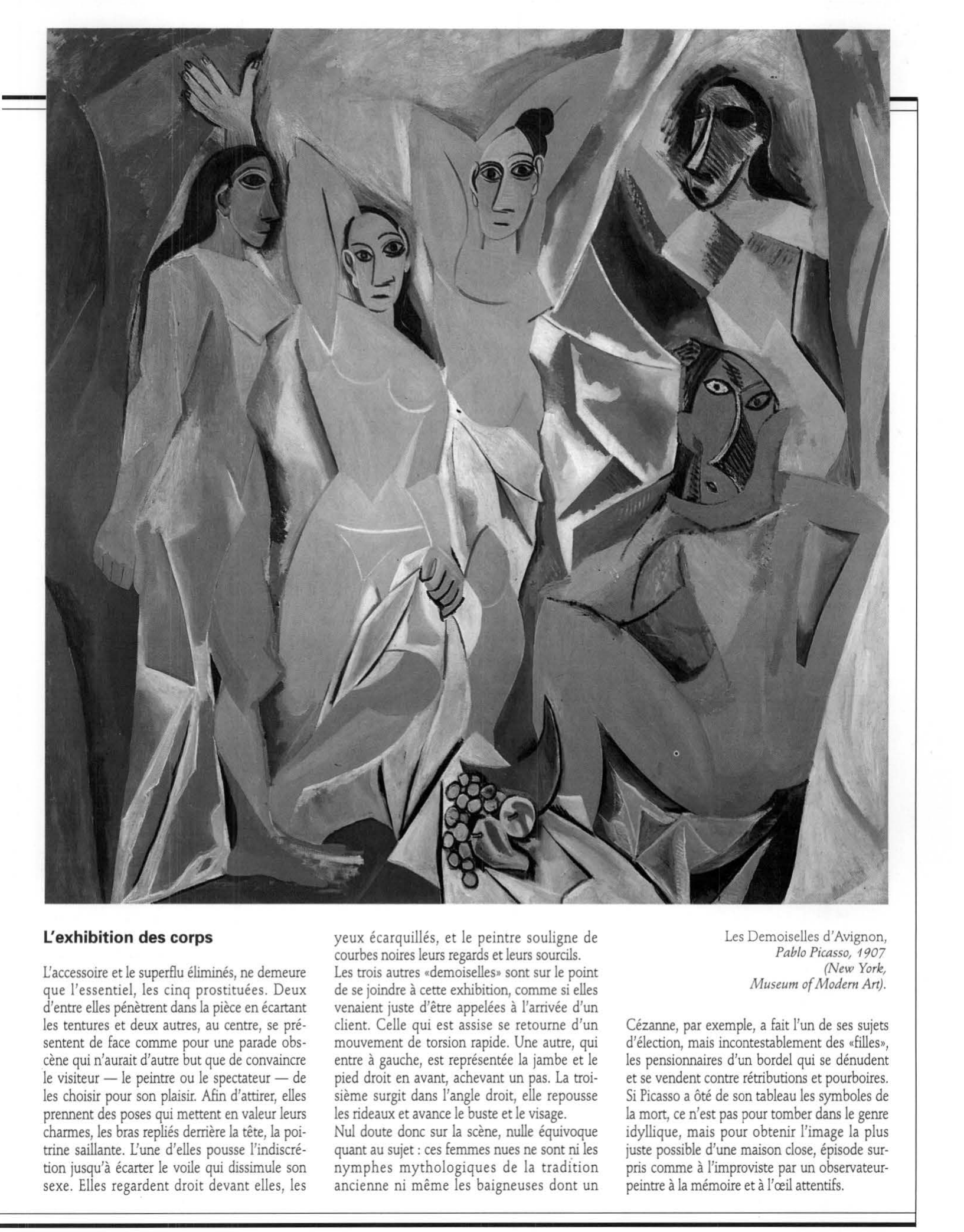 Prévisualisation du document 1907: LES DEMOISELLES D'AVIGNON