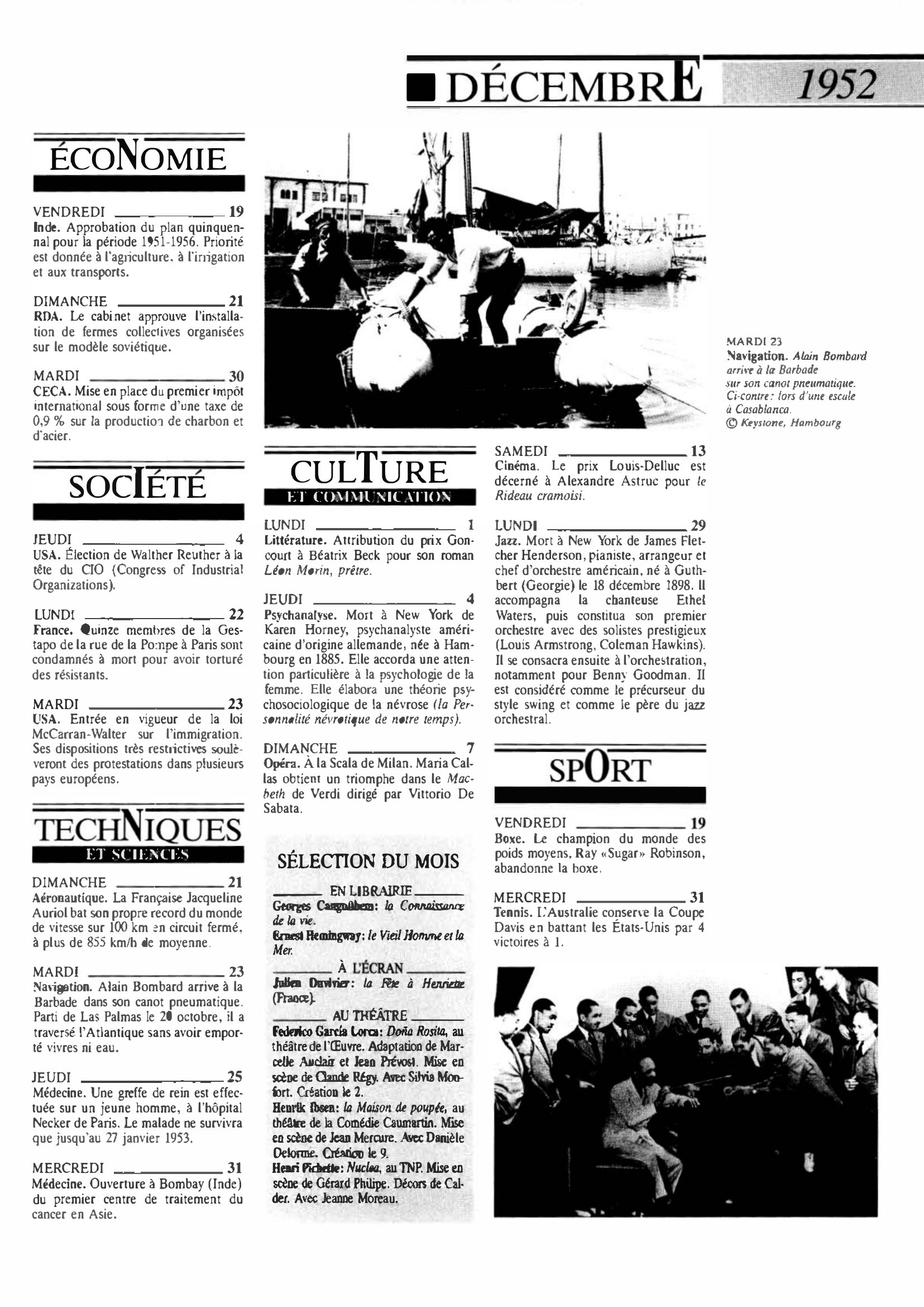 Prévisualisation du document 1952 Décembre dans le monde (histoire chronologique)