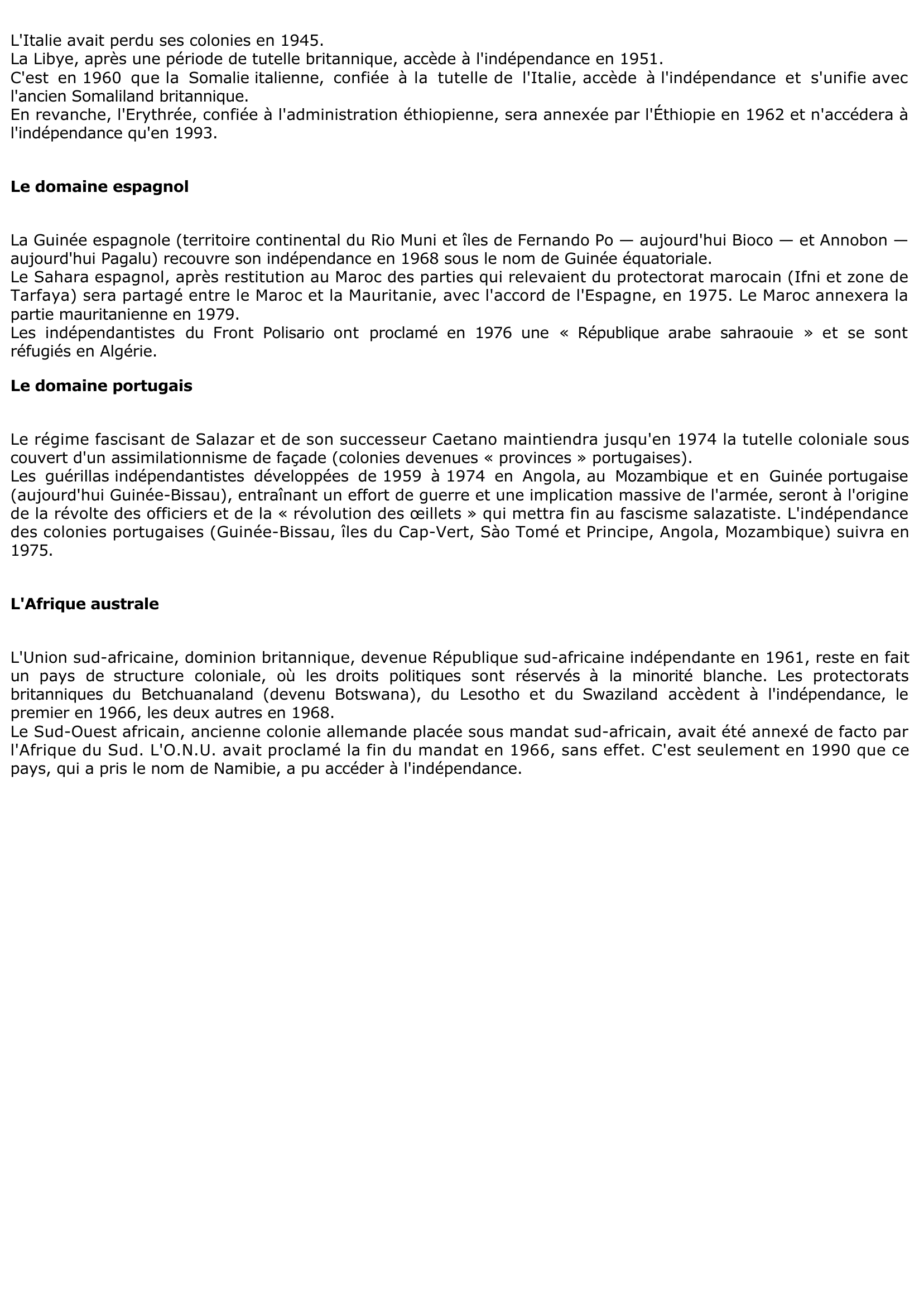 Prévisualisation du document 1960: L'année des indépendances africaines