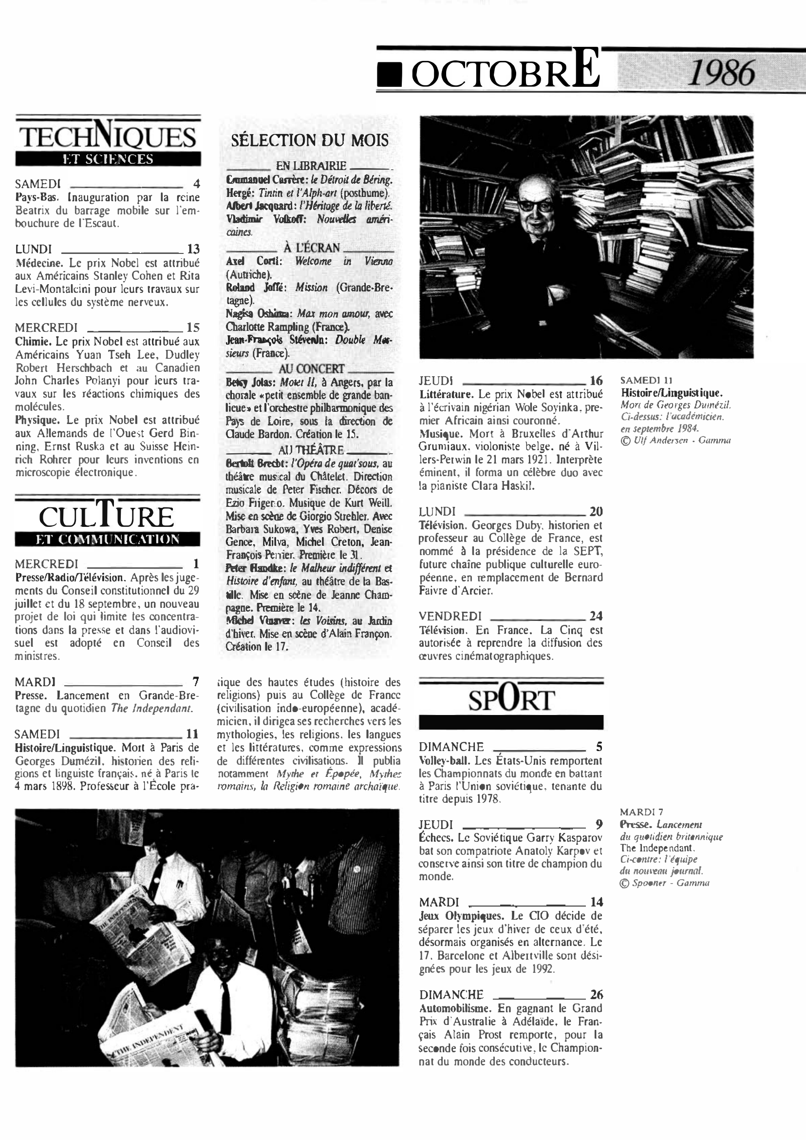 Prévisualisation du document 1986 Octobre dans le monde (histoire chronologique)