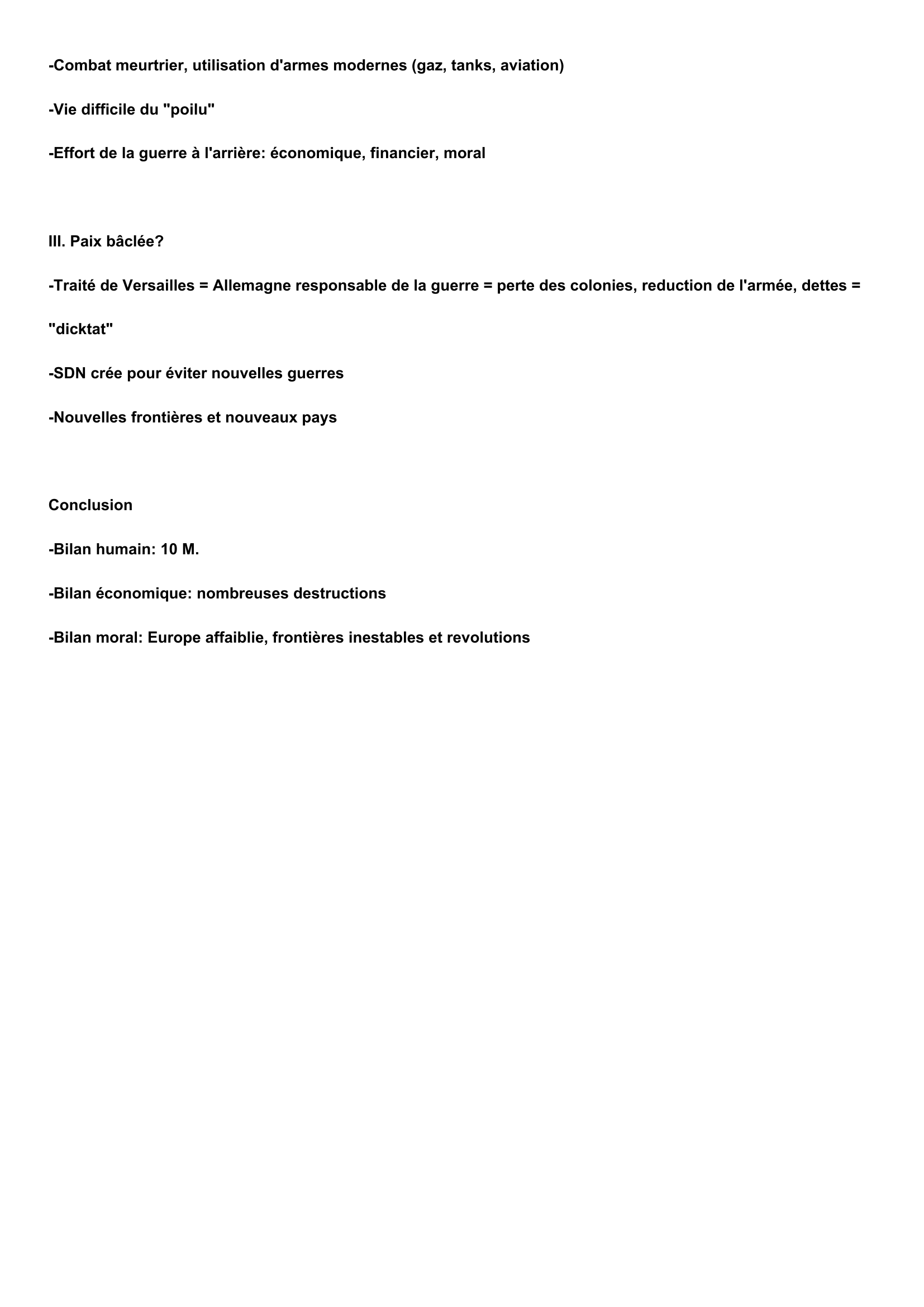Prévisualisation du document 1ère Guerre Mondiale