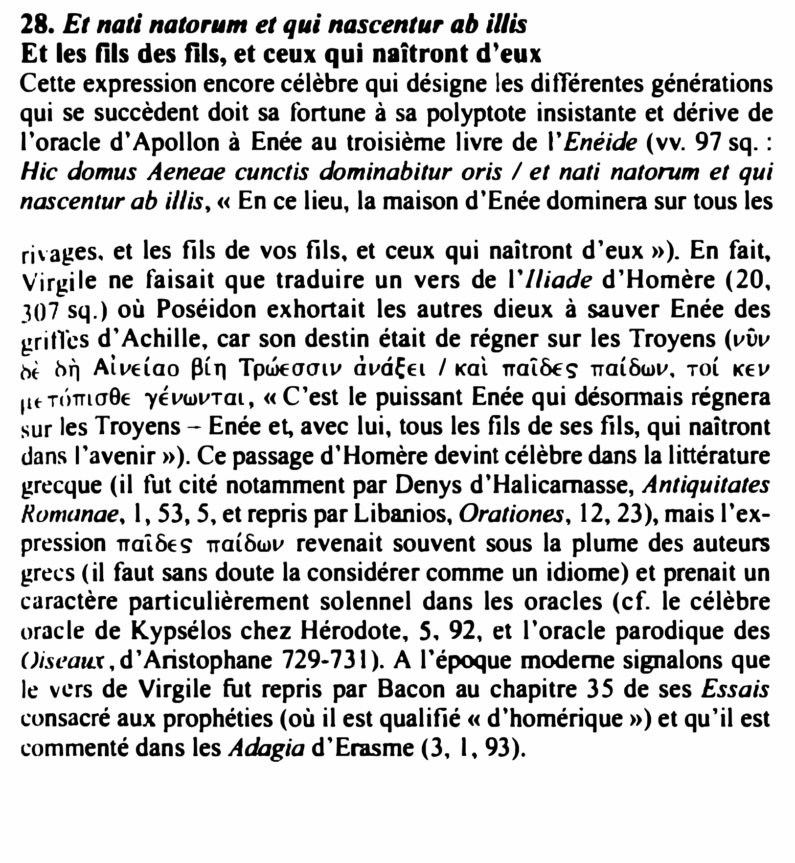 Prévisualisation du document 28. Et nati natorum et qui nascentur ab illis
Et les fils des fils, et ceux qui naitront d'eux
Cette...