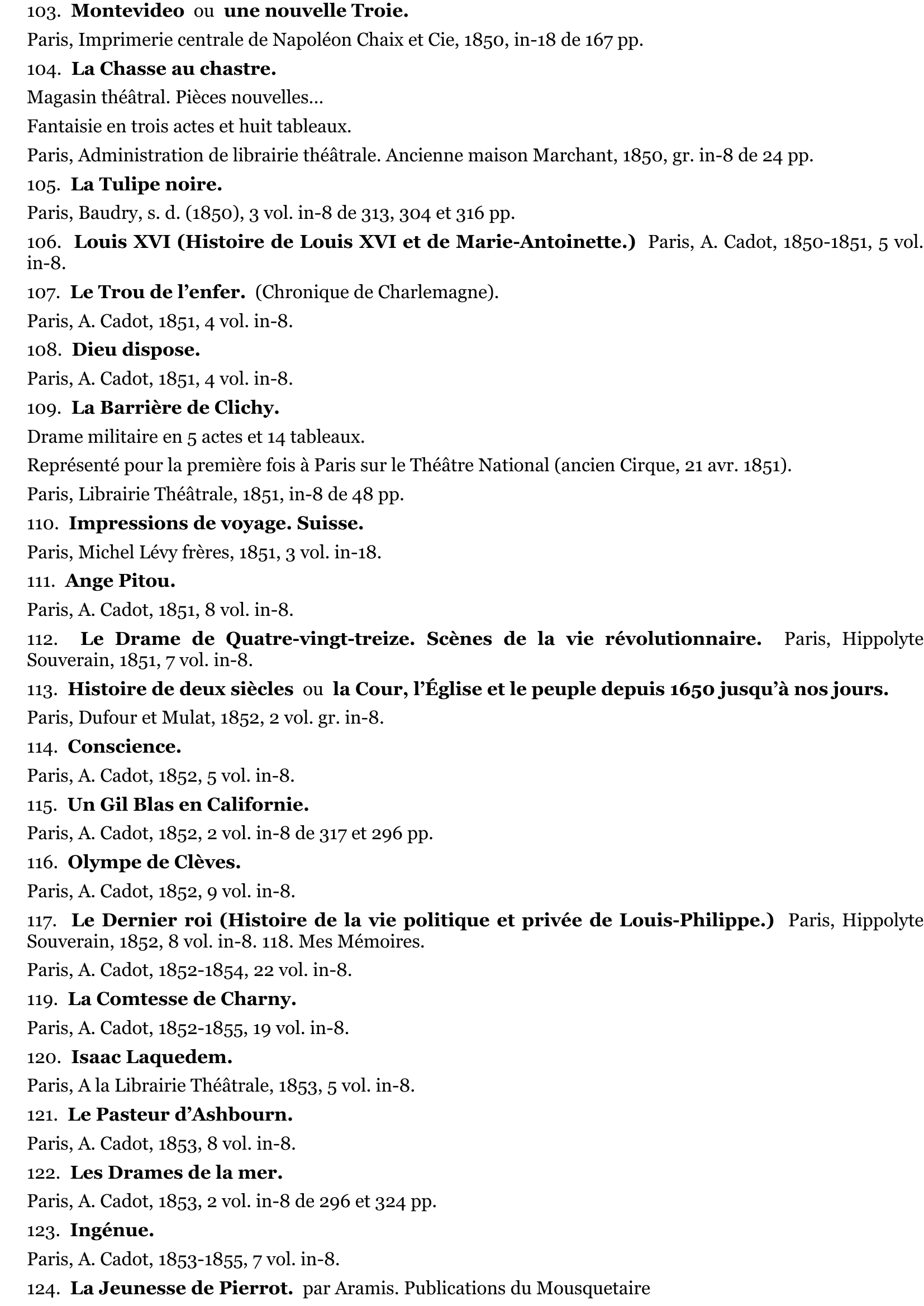 Prévisualisation du document 85. Le Bâtard de Mauléon.
Paris, A. Cadot, 1846-1847, 9 vol.