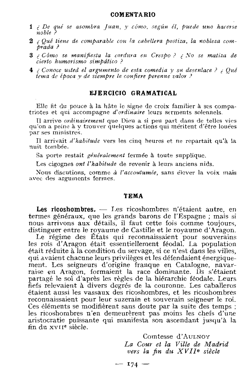 Prévisualisation du document A CUANTO LA NOBLEZA ?