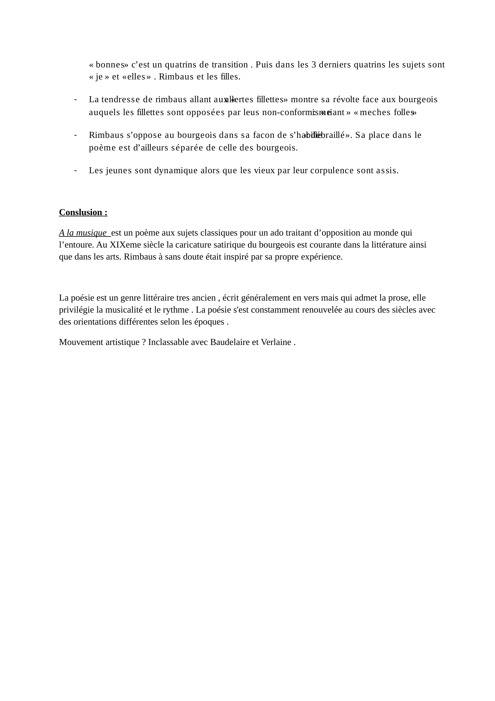 Prévisualisation du document A la musique de Rimbaus