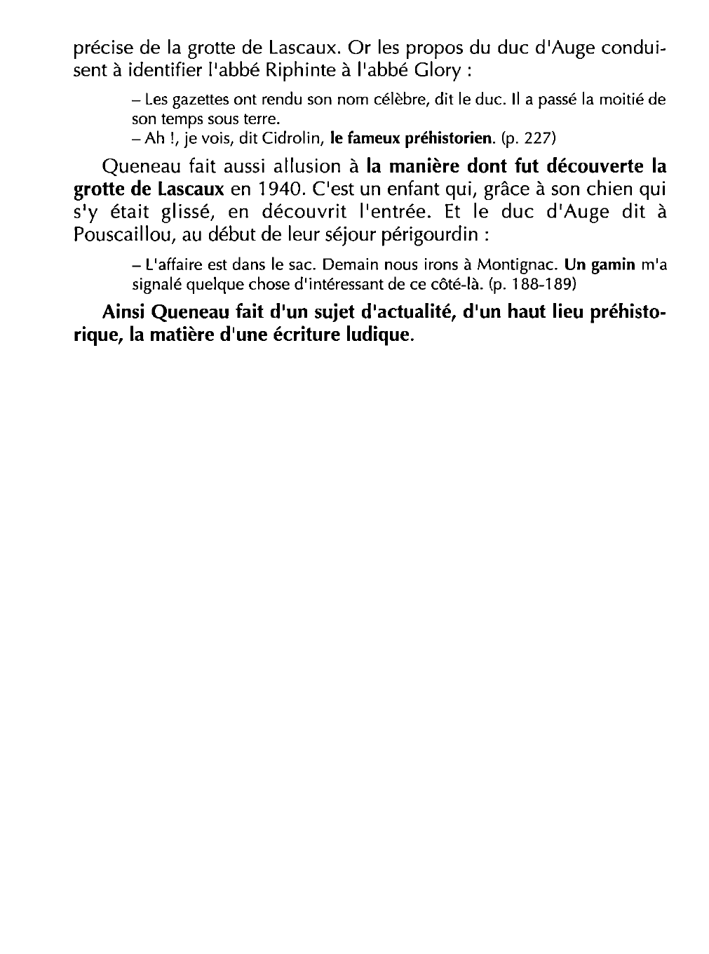 Prévisualisation du document À QUELLE CÉLÈBRE GROTTE DE DORDOGNE LE DUC D'AUGE FAIT-IL ALLUSION QUAND IL ÉVOQUE « LA CHAPELLE SIXTINE DES PRÉADAMITES »