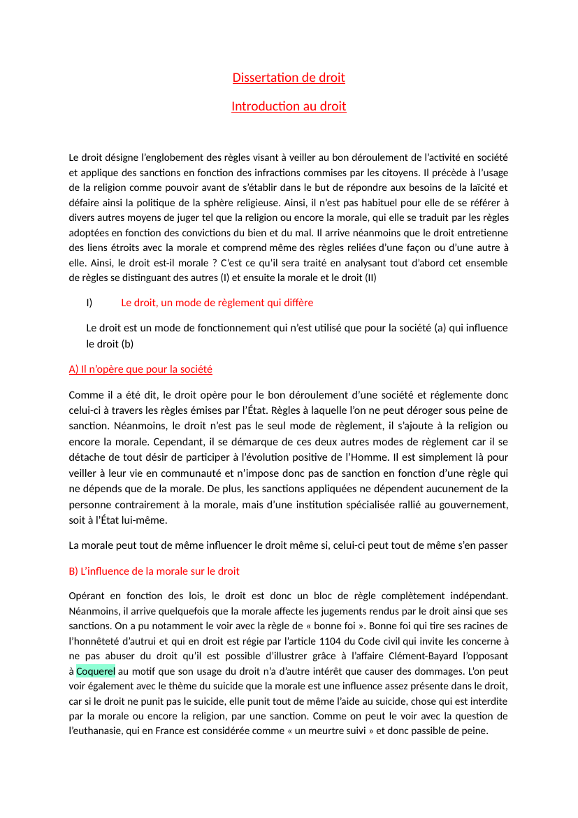 Prévisualisation du document A quoi sert le droit ?