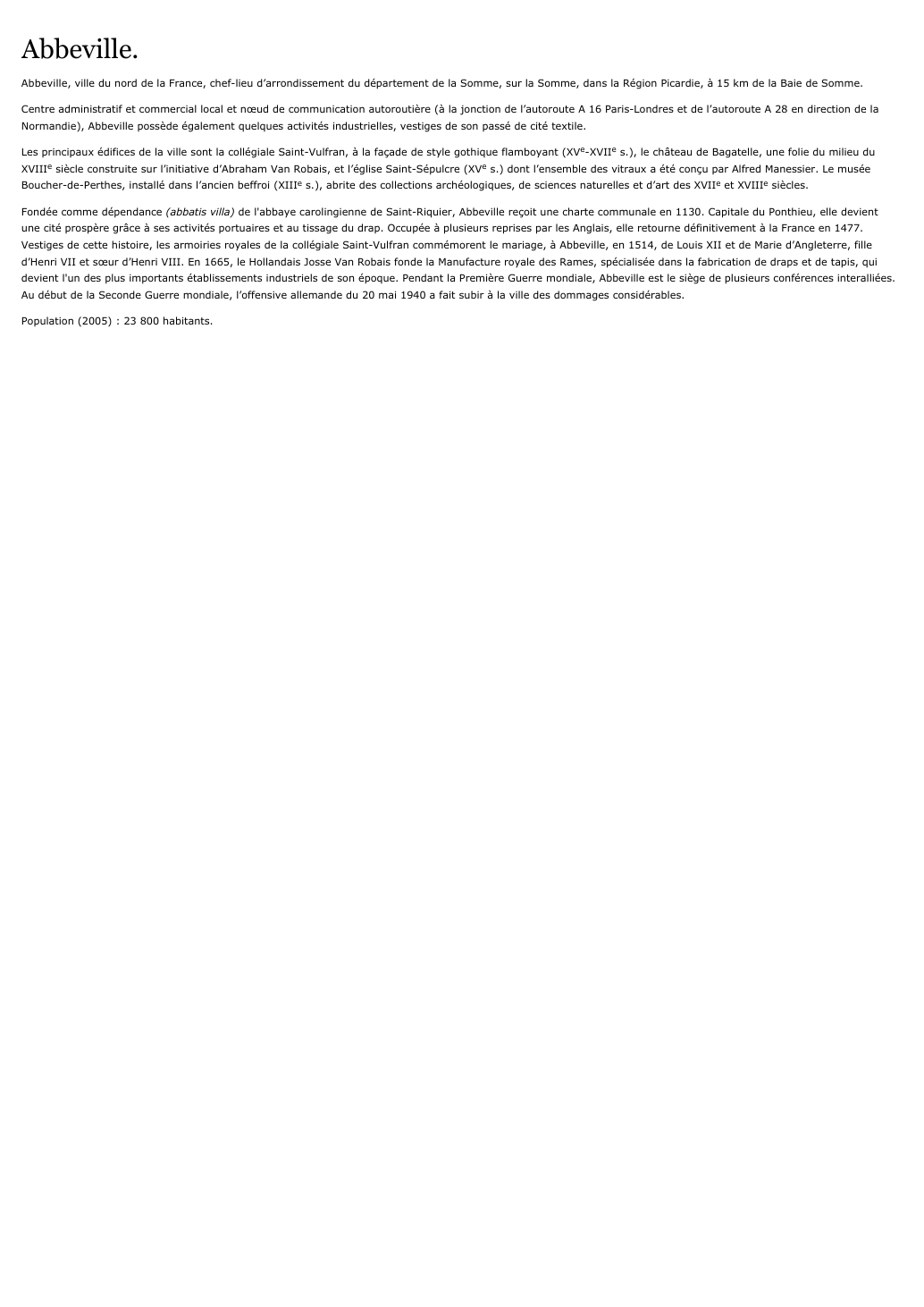 Prévisualisation du document Abbeville.
