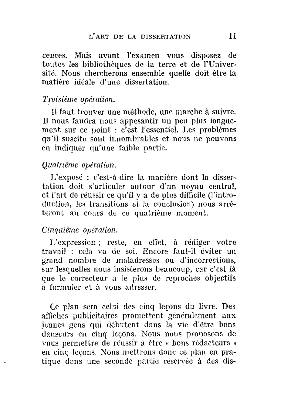 Prévisualisation du document ABC DE LA DISSERTATION