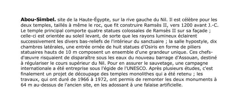 Prévisualisation du document Abou-Simbel.