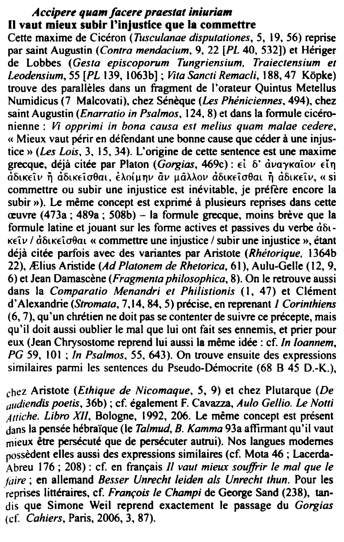 Prévisualisation du document Accipere quam facere praestat iniuriam