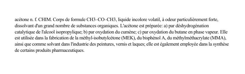 Prévisualisation du document acétone n.
