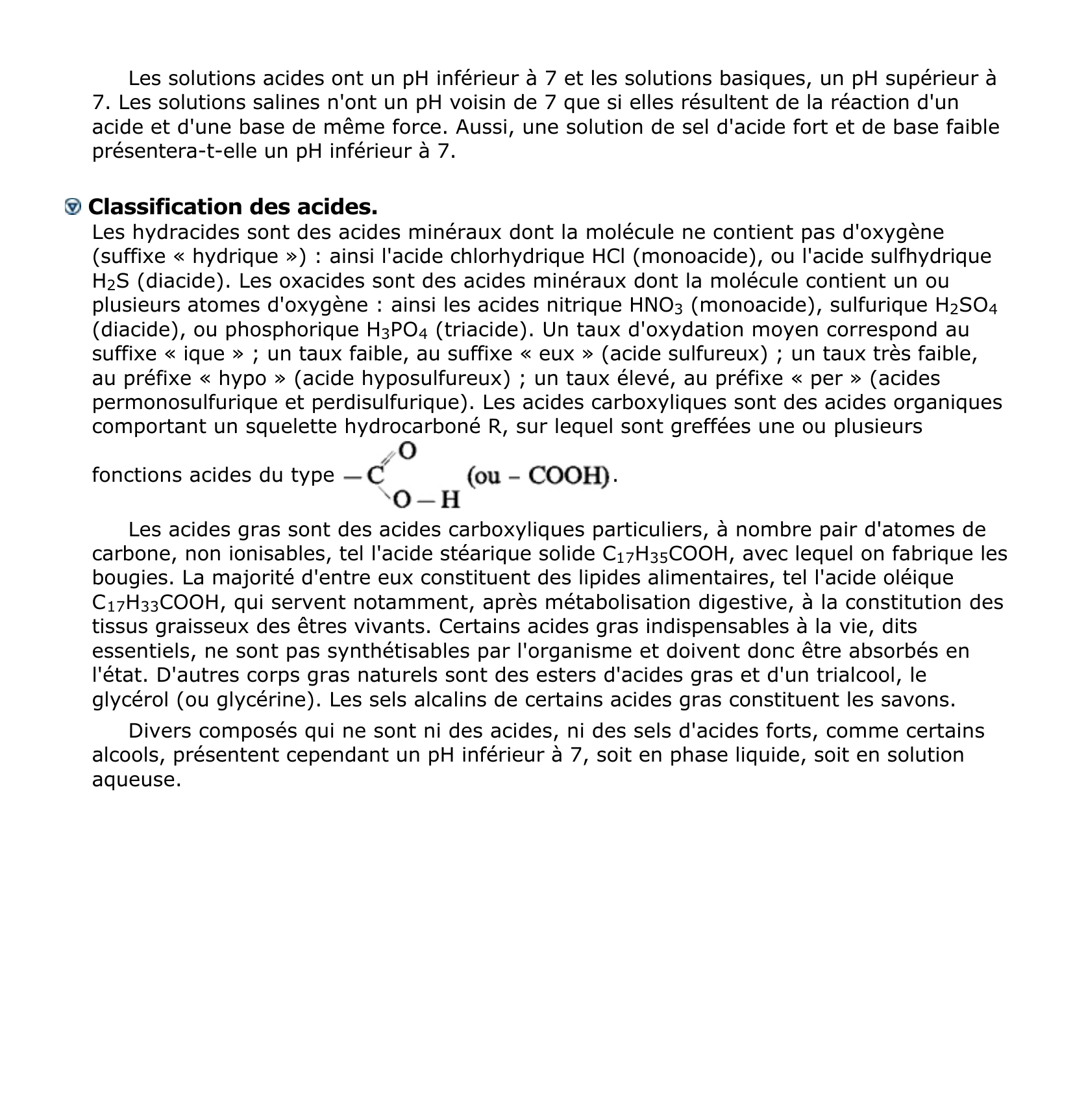 Prévisualisation du document acide - Définition.