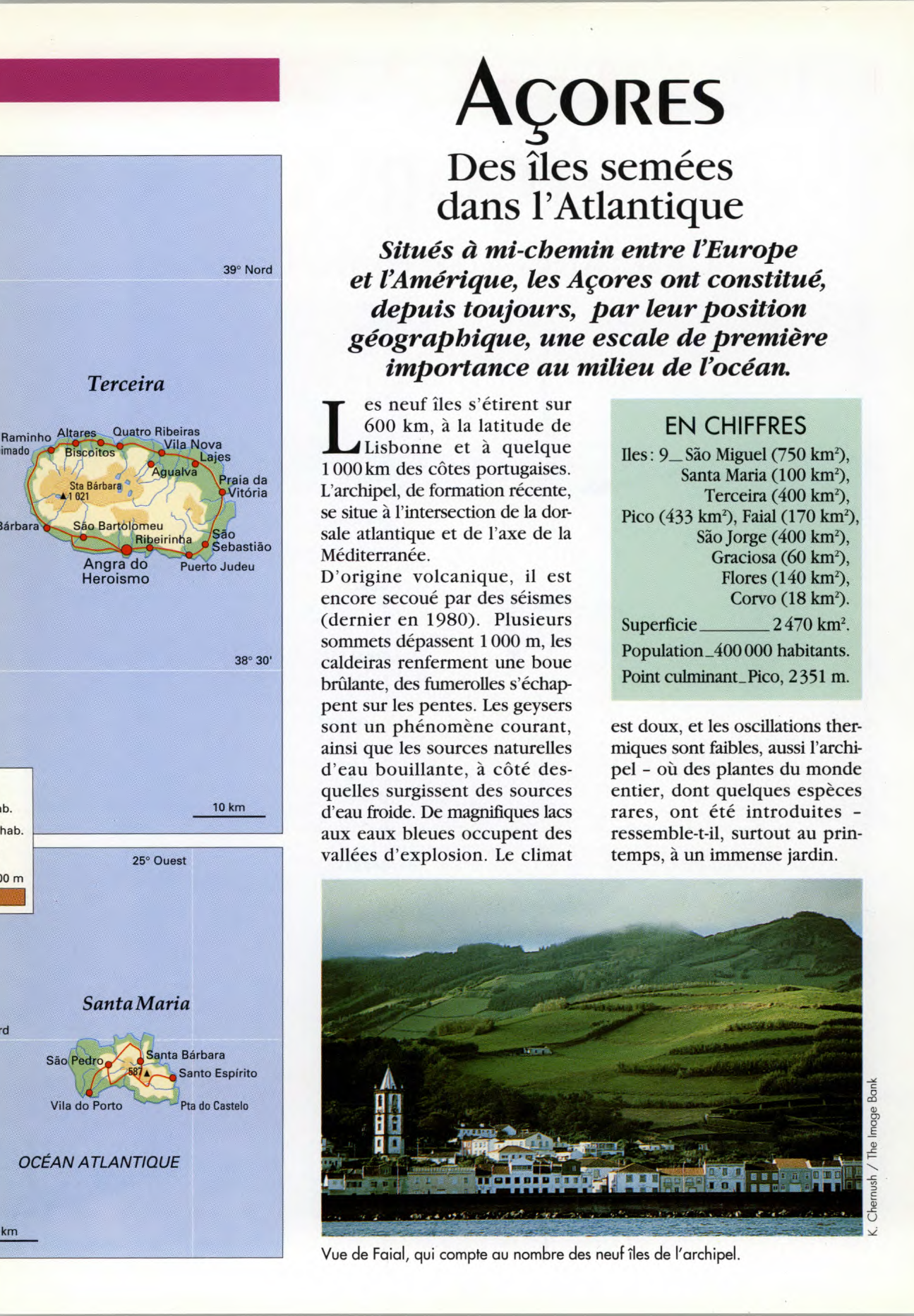 Prévisualisation du document AÇORES : L'archipel aux mille fleurs