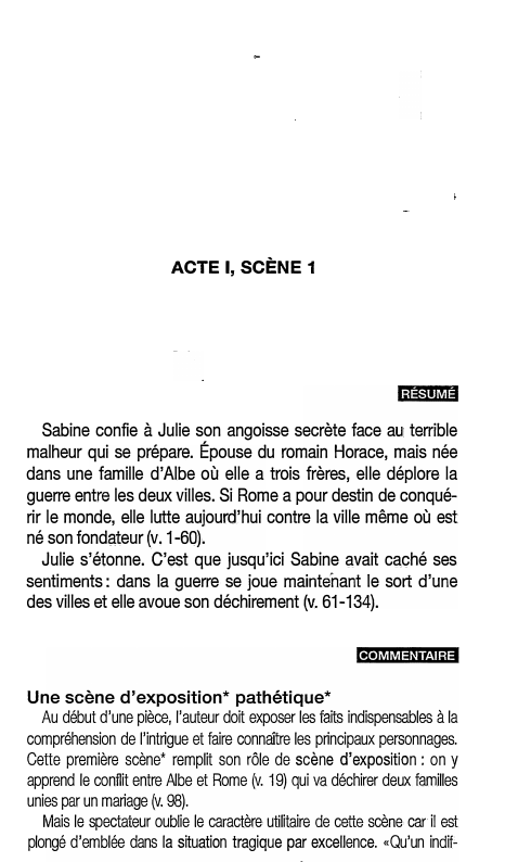 Prévisualisation du document ACTE 1, SCÈNE 1

Sabine confie à Julie son angoisse secrète face au terrible
malheur qui se prépare. Épouse du...