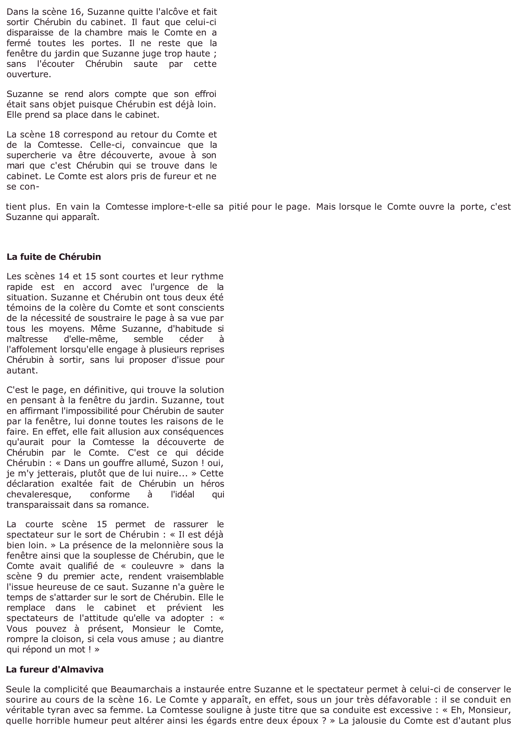 Prévisualisation du document ACTE II, SCÈNES 17-19  - Le mariage de Figaro de Beaumarchais (commentaire)
