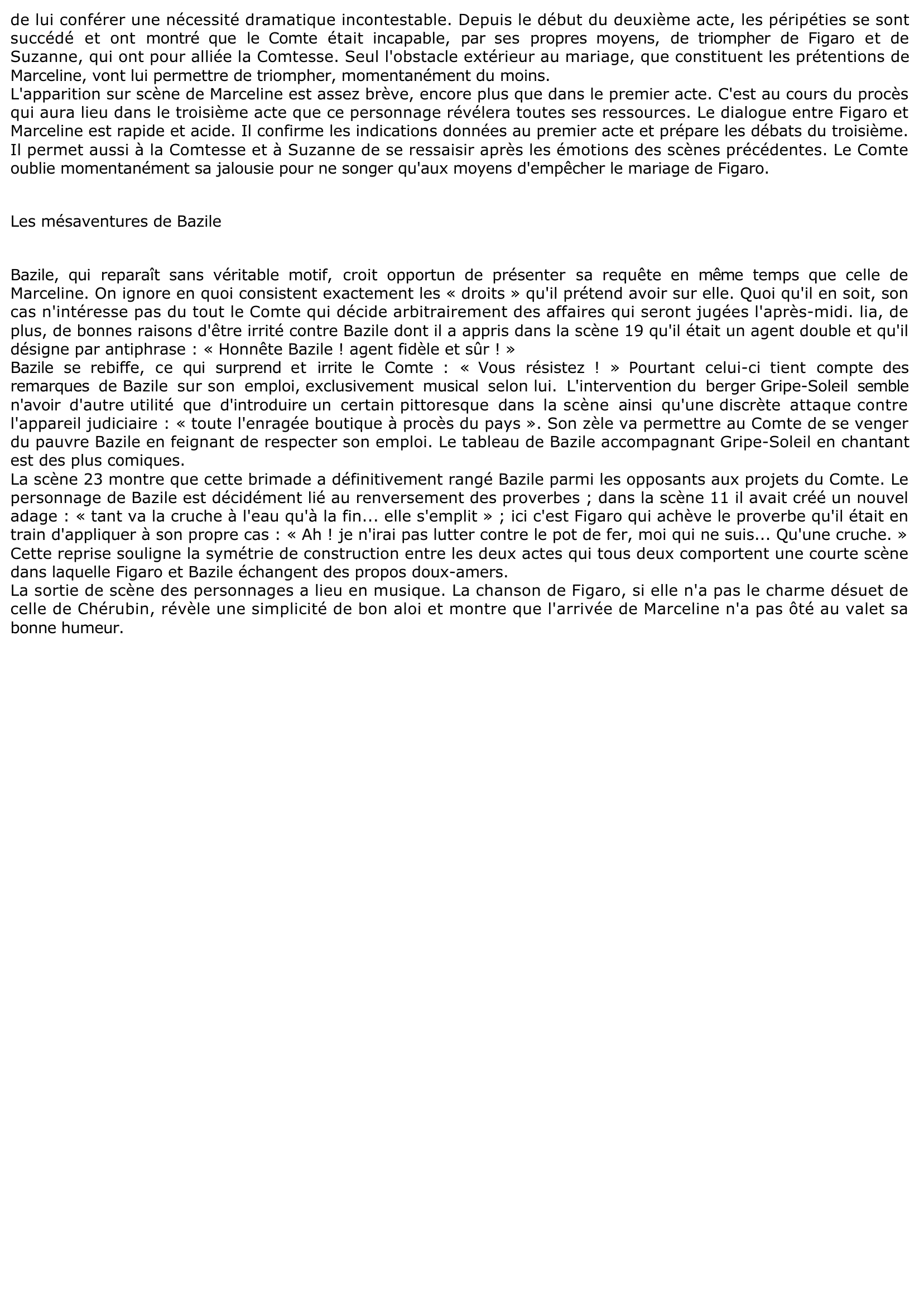 Prévisualisation du document ACTE II, SCÈNES 24-26 - Le mariage de Figaro de Beaumarchais (commentaire)