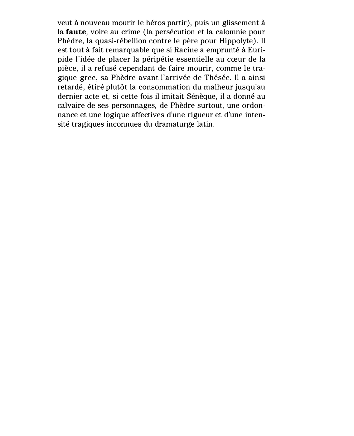 Prévisualisation du document Acte III de Phèdre de Jean Racine (résumé et commentaire)
