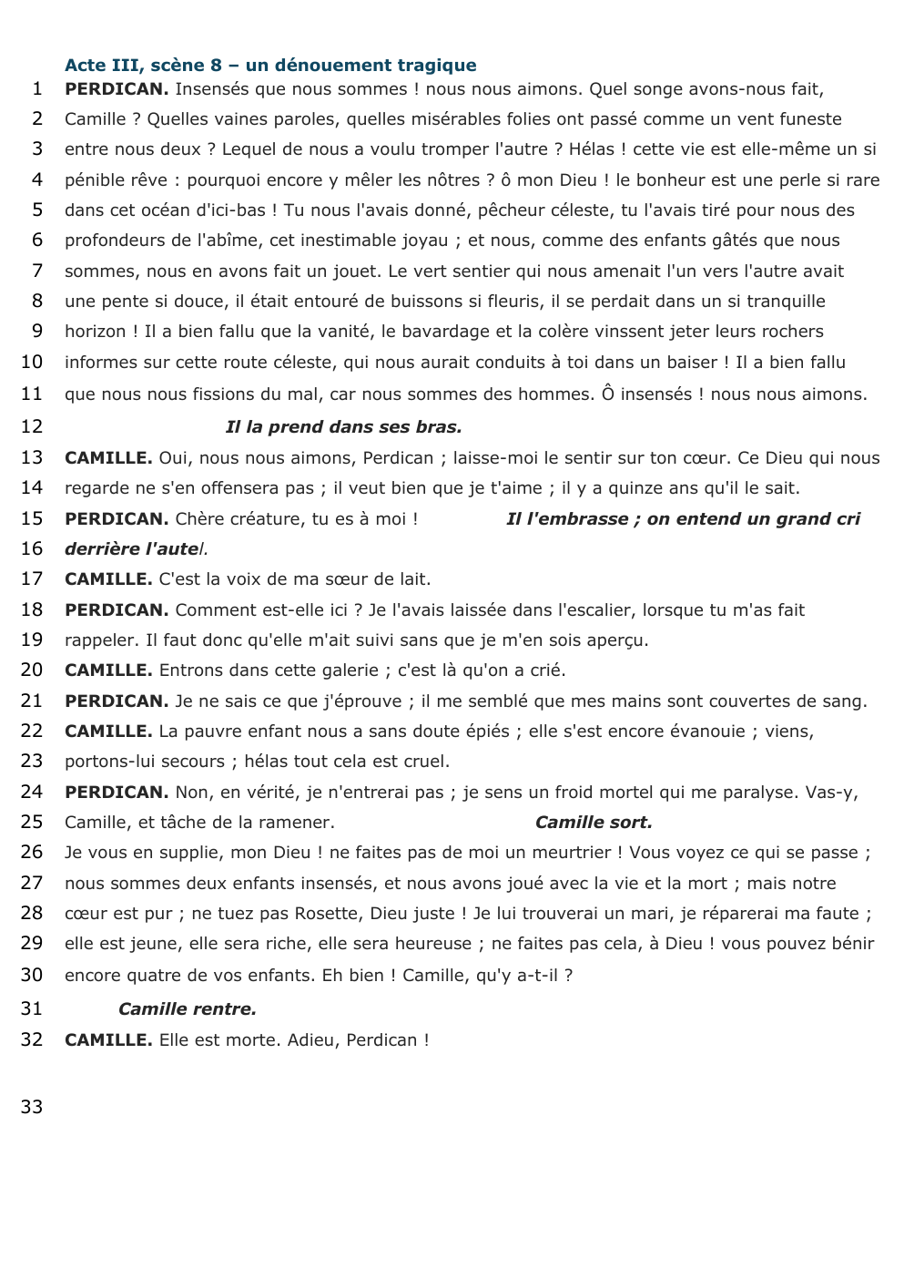 Prévisualisation du document Acte III, scène 8 – un dénouement tragique