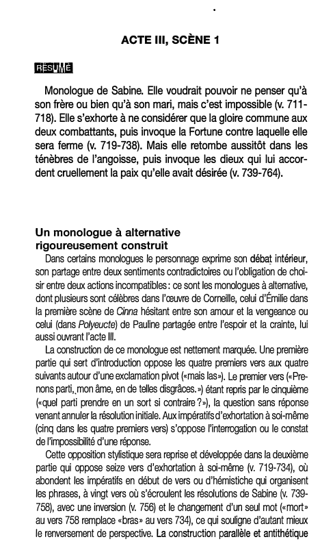 Prévisualisation du document ACTE Ill, SCÈNE 1

hi�1•1t*,hi
Monologue de Sabine. Elle voudrait pouvoir ne penser qu'à
son frère ou bien qu'à son...