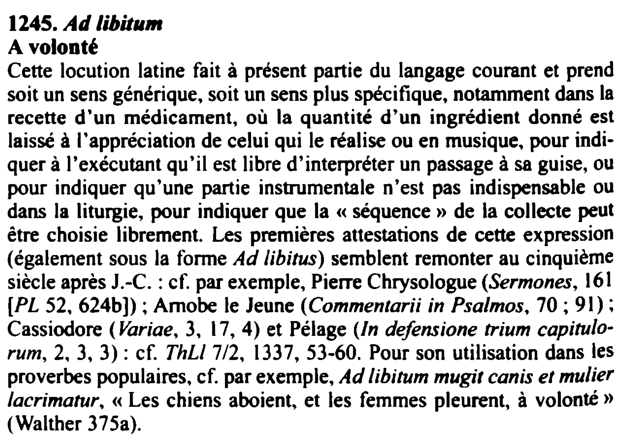 Prévisualisation du document Ad libitum