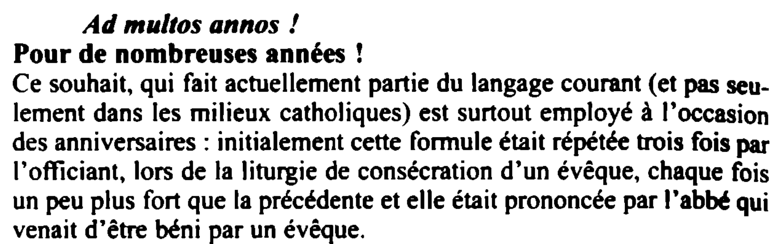 Prévisualisation du document Ad multos annos !