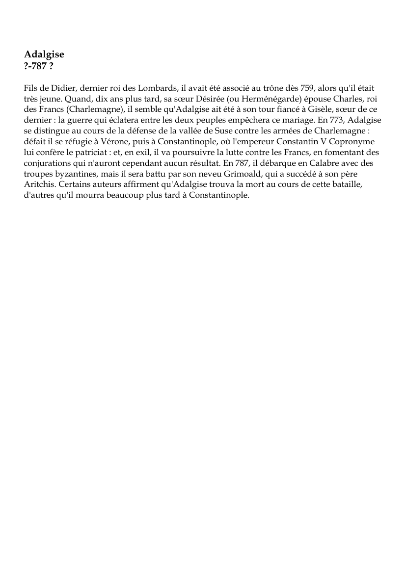 Prévisualisation du document Adalgise?