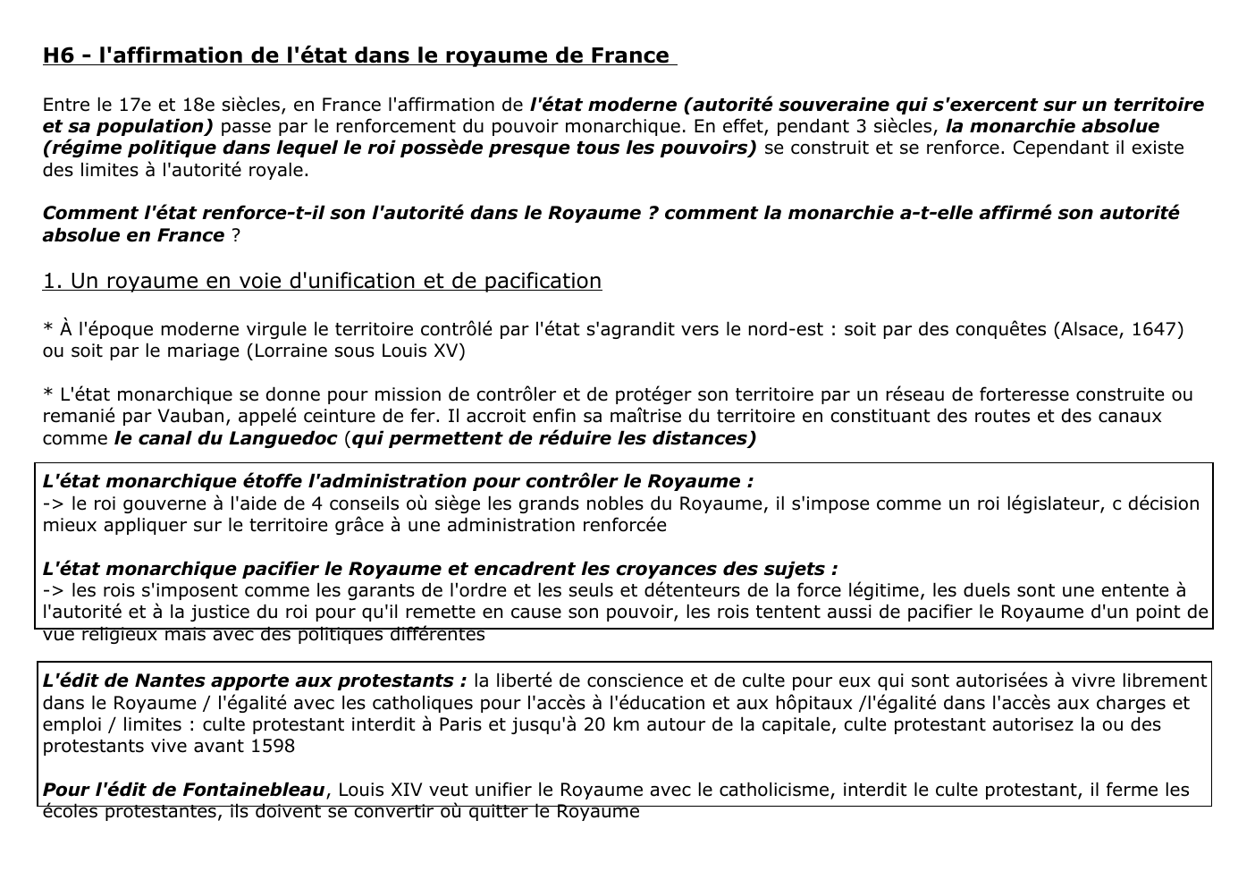 Prévisualisation du document affirmation de l'état dans le royaume de france