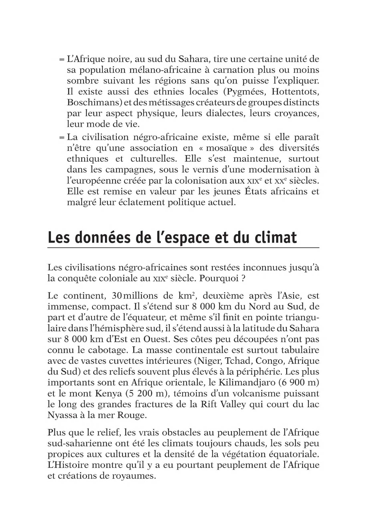 Prévisualisation du document Afrique noire : culture et civilisation