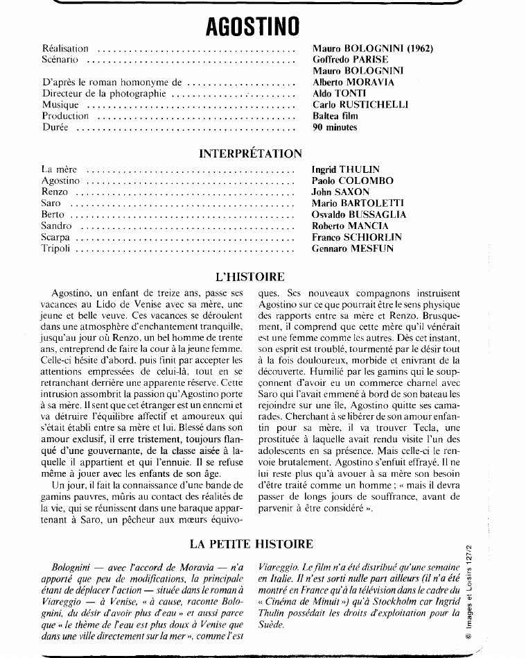 Prévisualisation du document AGOSTINO