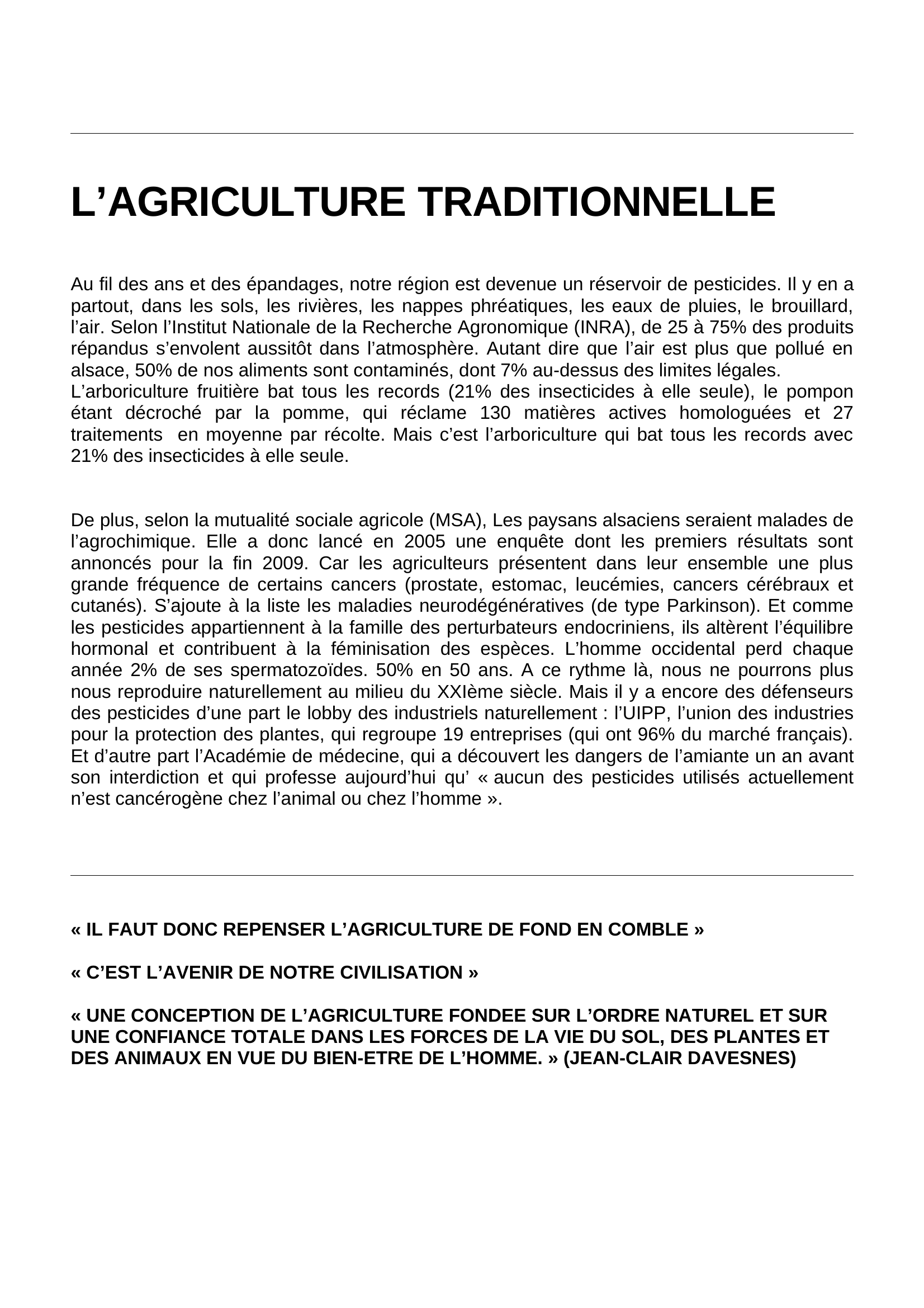 Prévisualisation du document Agriculture