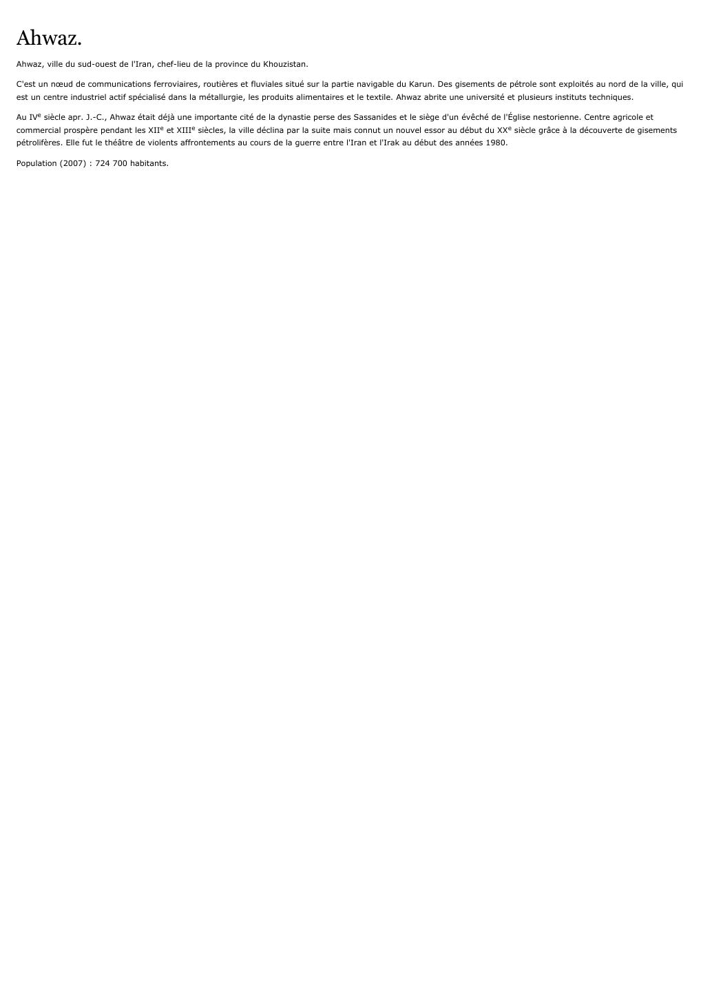 Prévisualisation du document Ahwaz.