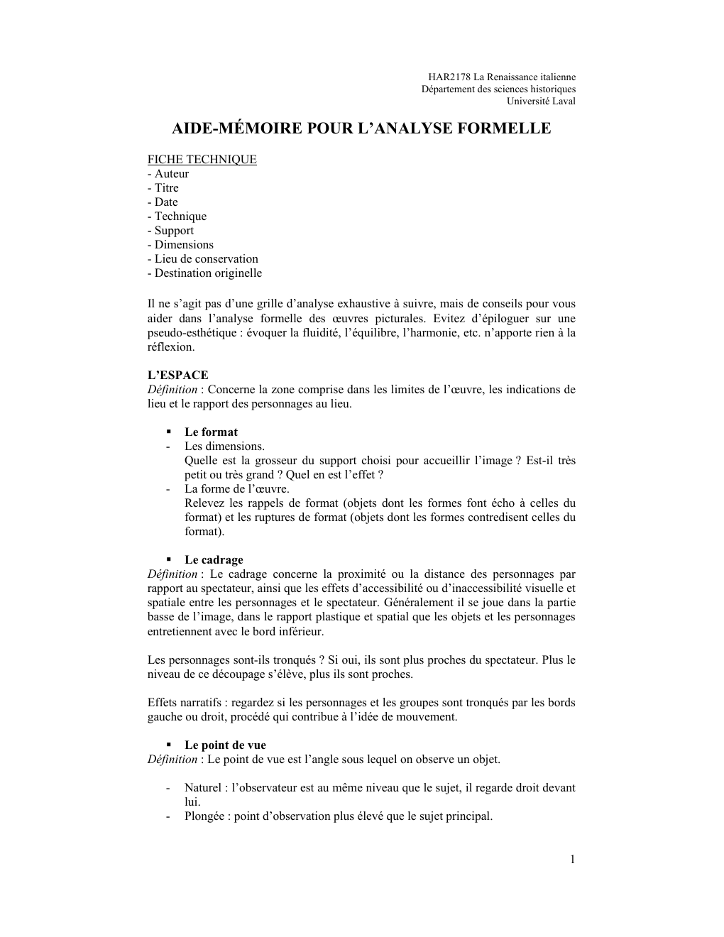 Prévisualisation du document Aide mémoire d'analyse formelle