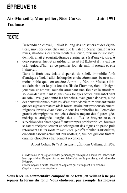 Prévisualisation du document Albert Cohen, Belle du Seigneur, Éditions Gallimard, 1968.