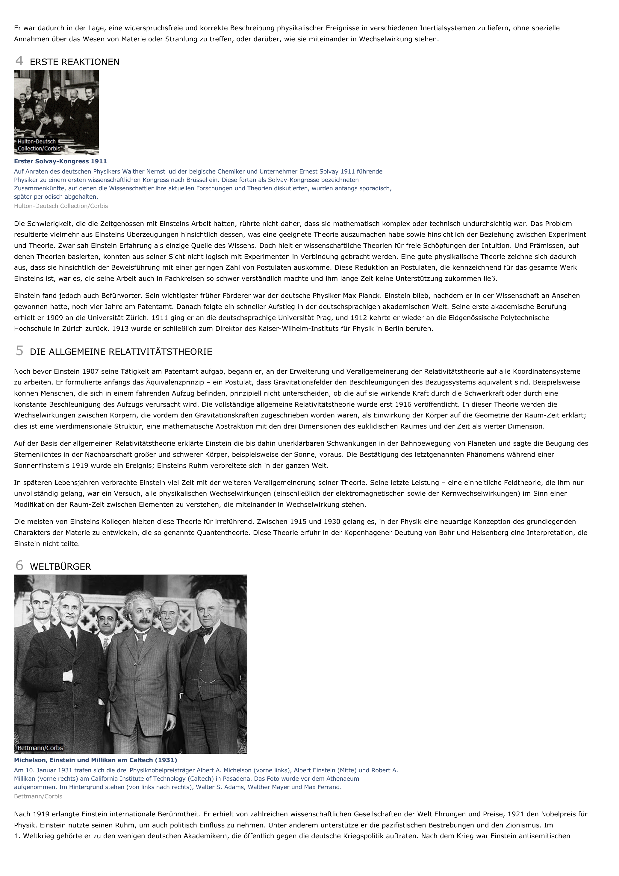 Prévisualisation du document Albert Einstein - Forscher & Erfinder.
