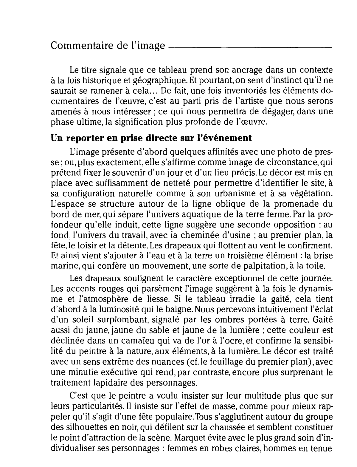 Prévisualisation du document Albert MARQUET : LA FÊTE AUX SABLES-D'OLONNE