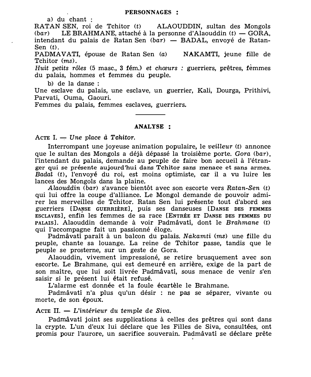 Prévisualisation du document Albert ROUSSEL: PADMAVATI (résumé & analyse)