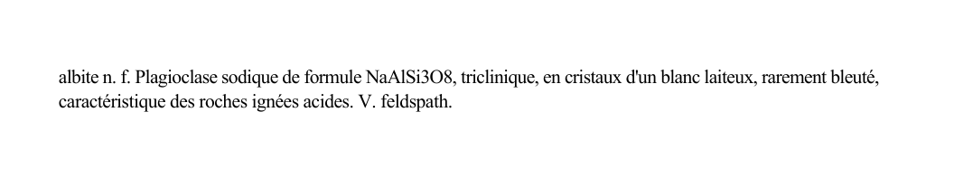 Prévisualisation du document albite n.